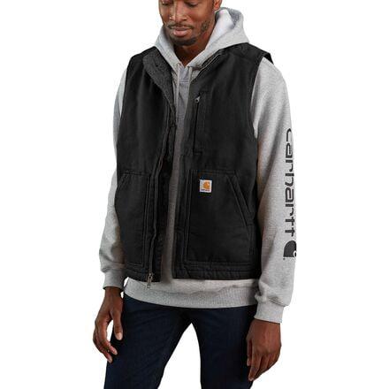 Sherpa-Lined Mock-Neck Vest by CARHARTT