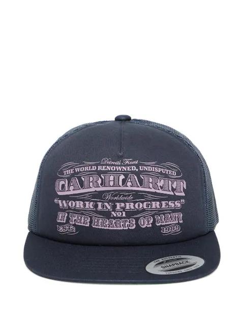 3 One 3  printed trucker cap by CARHARTT WIP