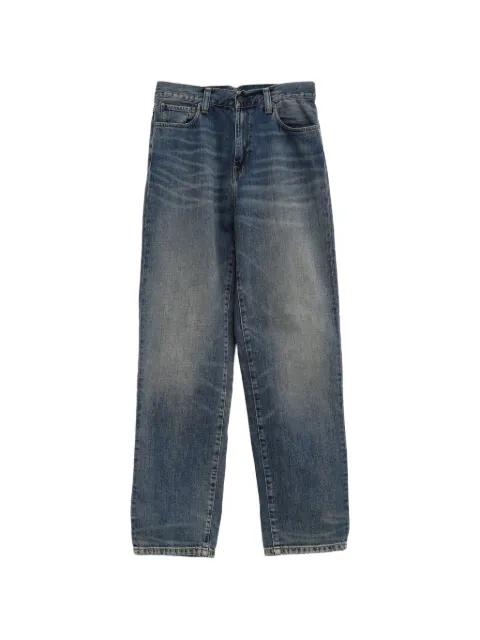 Aaron logo-patch straight jeans by CARHARTT WIP