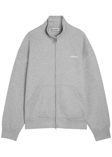 Alda logo-embroidery cotton-blend sweatshirt by CARHARTT WIP