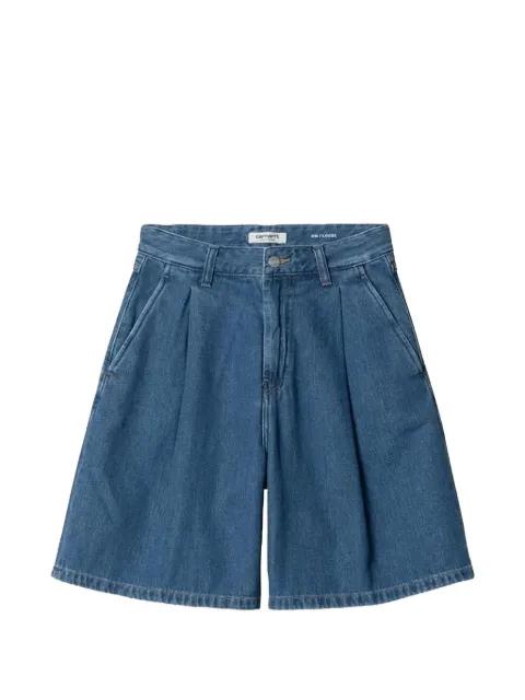Alta pleated denim shorts by CARHARTT WIP