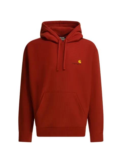 American Script logo-embroidered drawstring hoodie by CARHARTT WIP