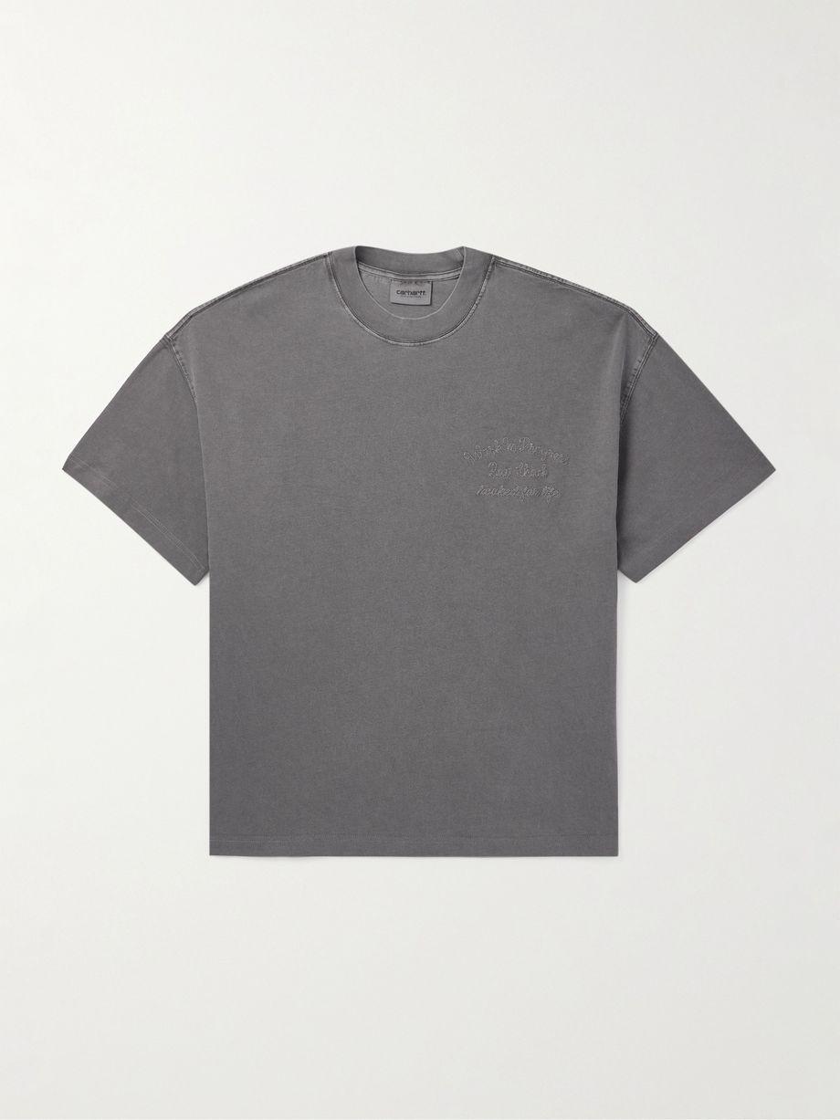 Bait Shack Embroidered Printed Organic Cotton-Jersey T-Shirt by CARHARTT WIP