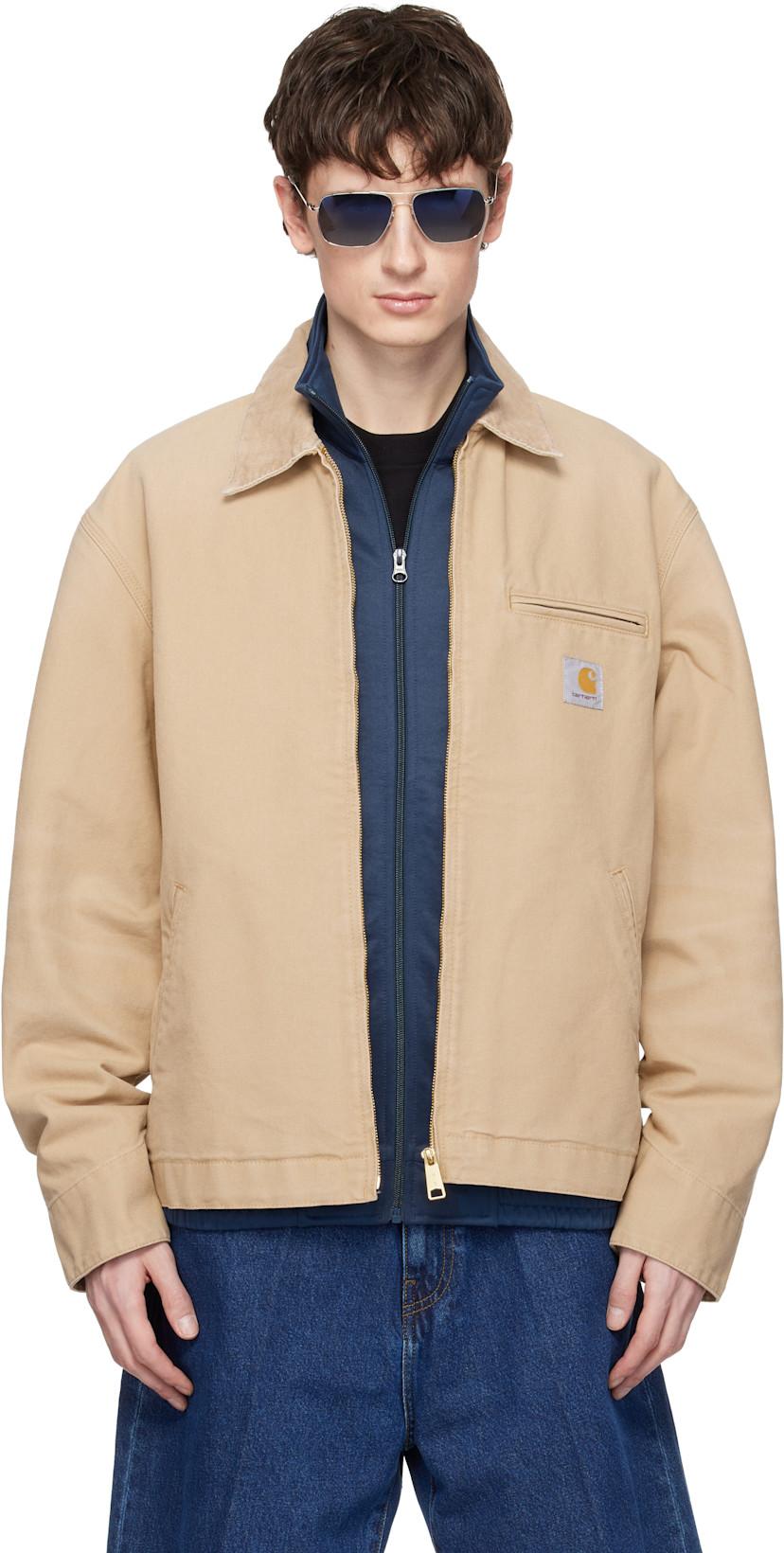 Beige Detroit Jacket by CARHARTT WIP