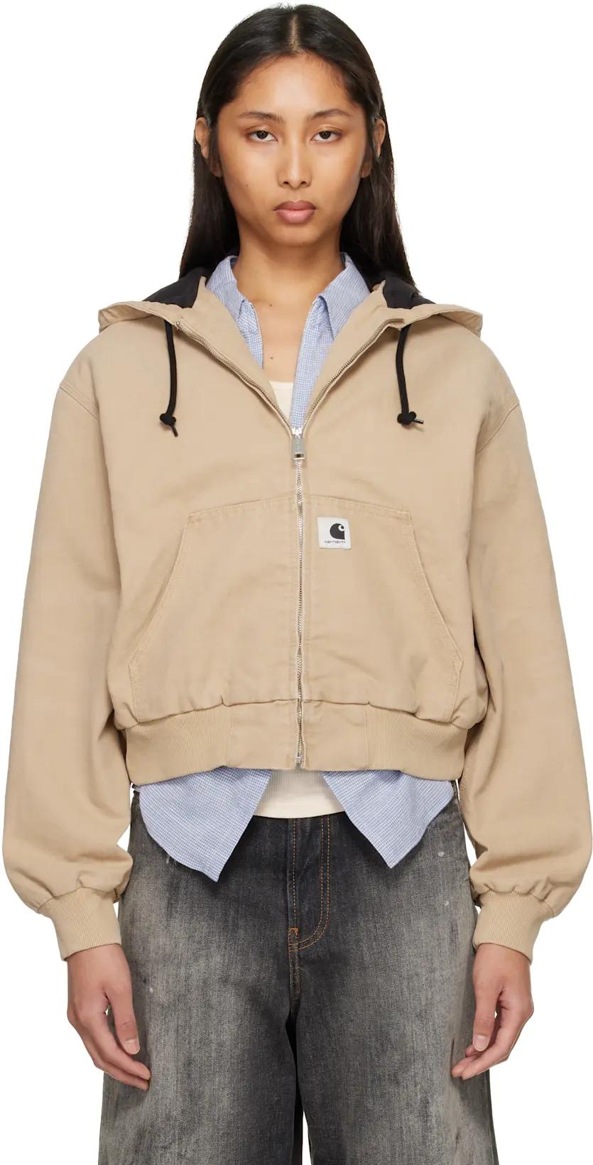 Beige OG Active Jacket by CARHARTT WIP