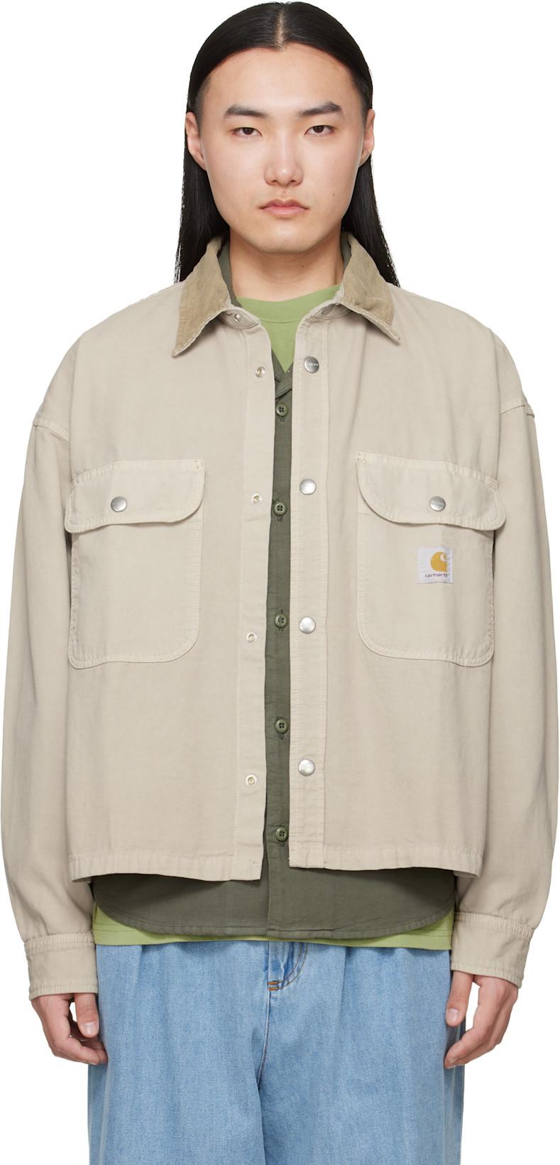 Beige Prescott Overshirt by CARHARTT WIP