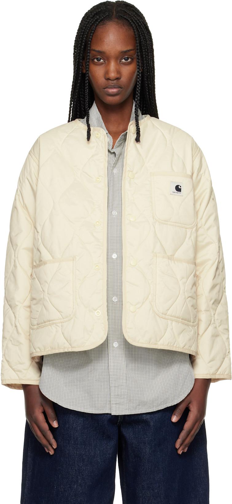 Beige Skyler Liner Jacket by CARHARTT WIP