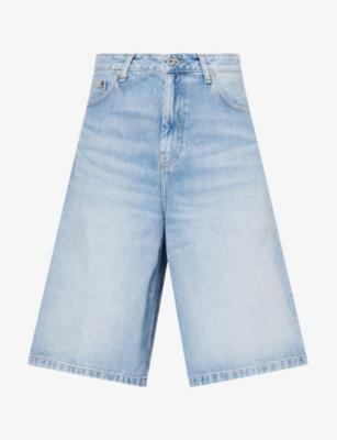 Belmont Wide-Leg Denim Shorts by CARHARTT WIP