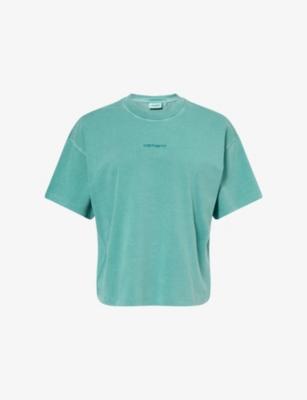 Benton Logo-Emboidered Cotton T-Shirt by CARHARTT WIP