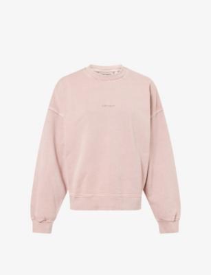 Benton Logo-Embroidered Cotton Sweatshirt by CARHARTT WIP