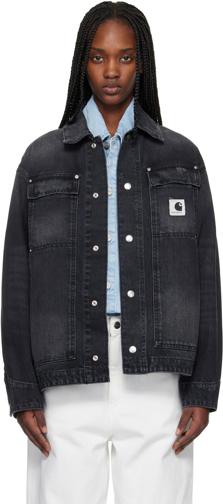 Black Arctic Denim Jacket by CARHARTT WIP