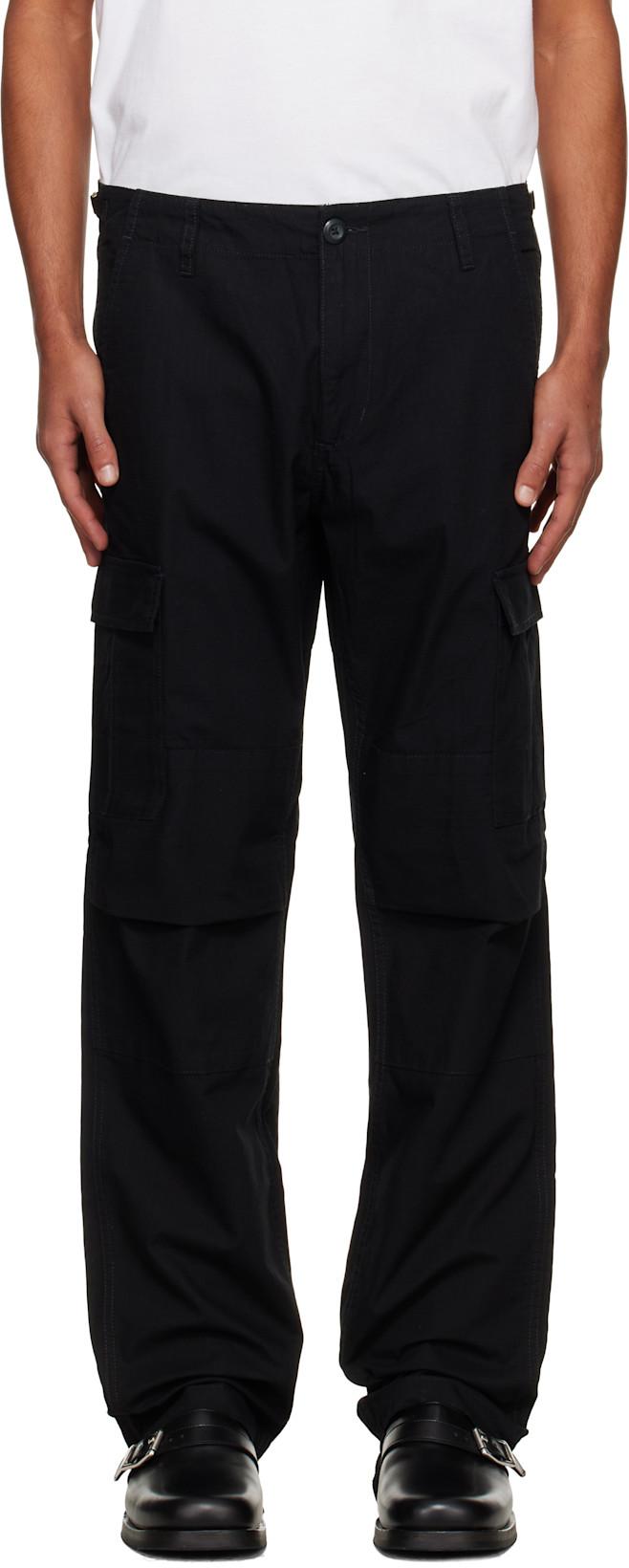 Black Aviation Cargo Pants by CARHARTT WIP