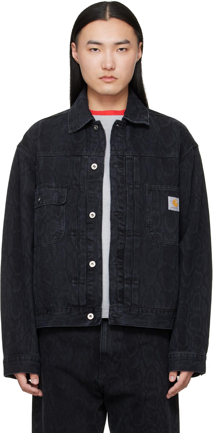 Black Belmar Denim Jacket by CARHARTT WIP