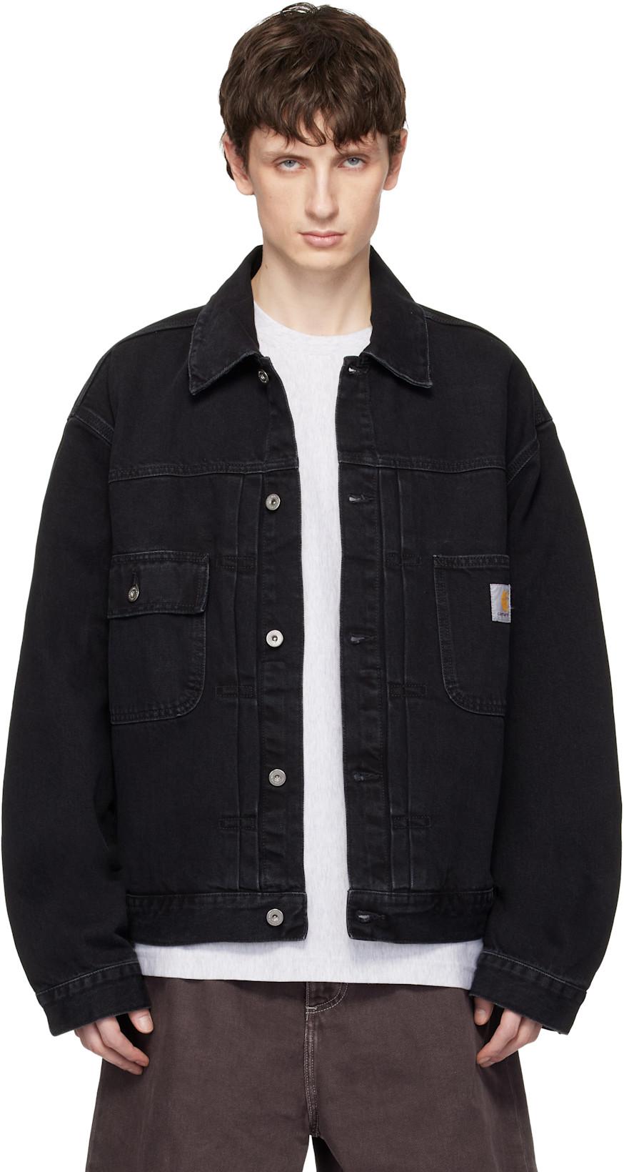 Black Belmar Denim Jacket by CARHARTT WIP