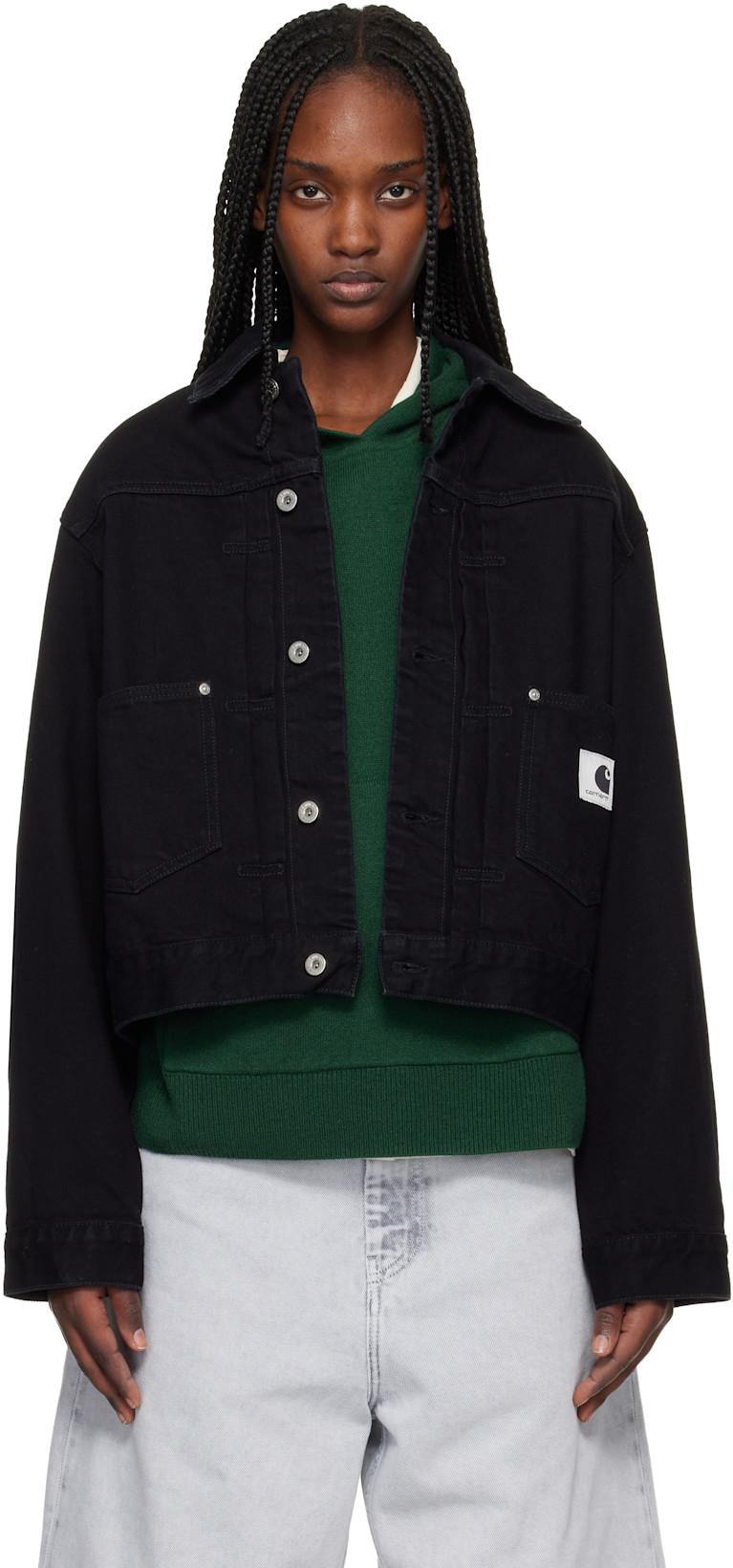 Black Belmar Denim Jacket by CARHARTT WIP