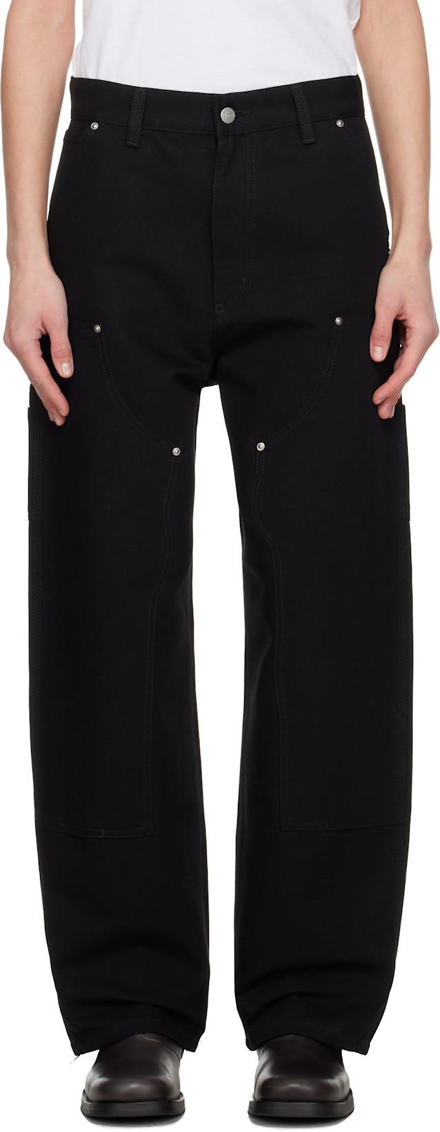 Black Brandon Double Knee Jeans by CARHARTT WIP