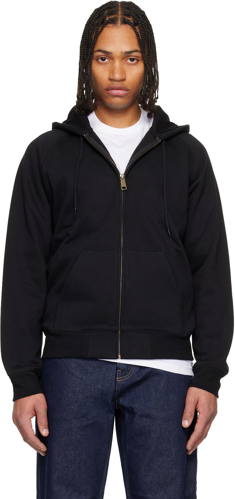 Black Chase Hoodie by CARHARTT WIP