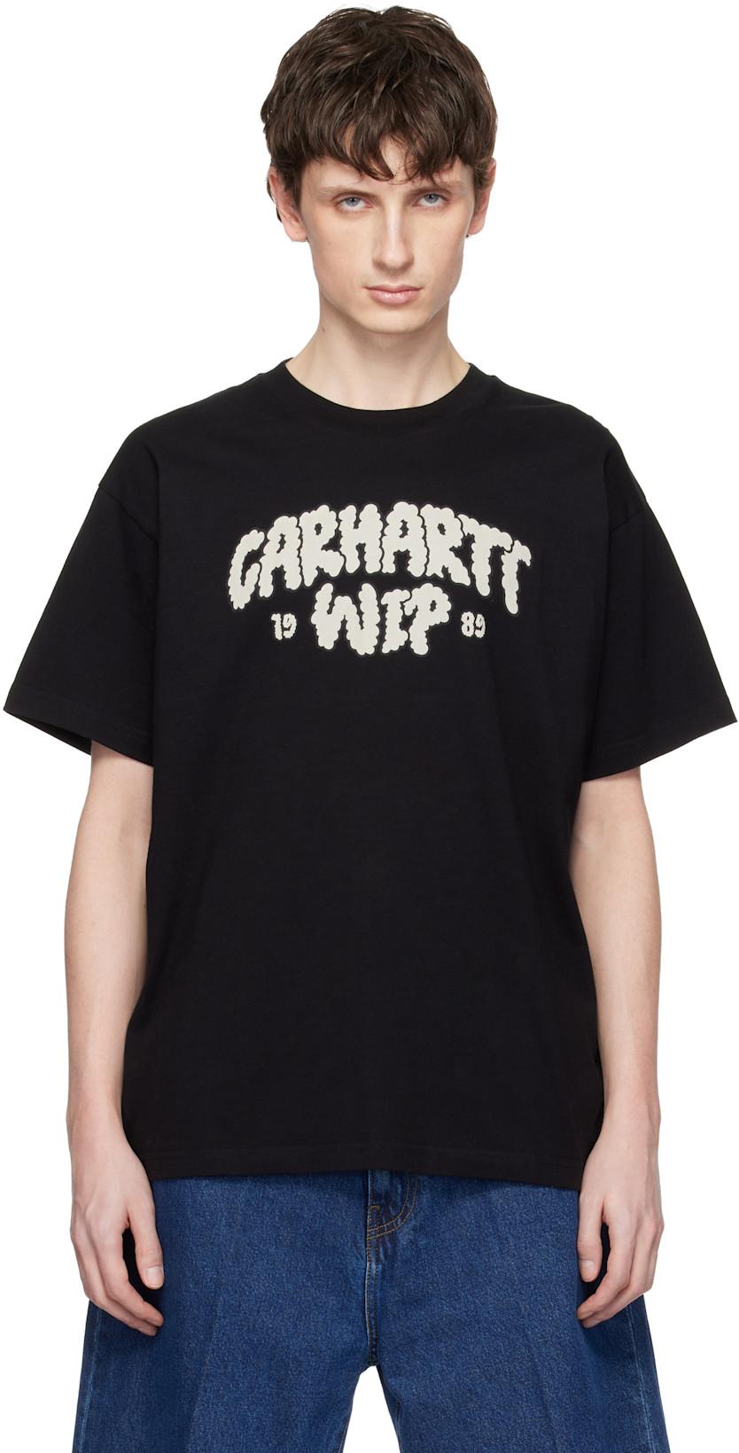 Black Cloud Script T-shirt by CARHARTT WIP