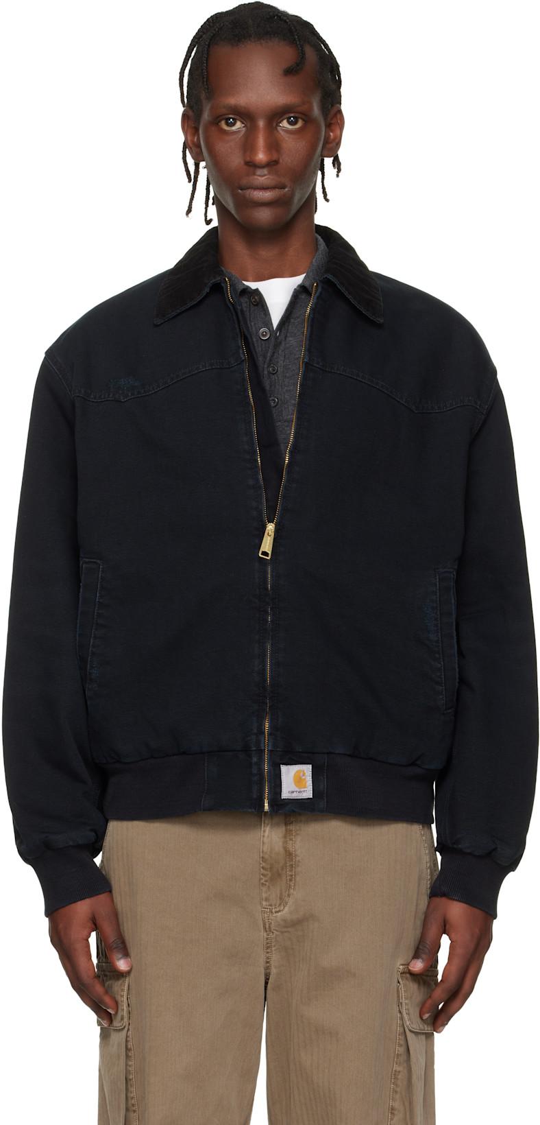 Black OG Santa Fe Jacket by CARHARTT WIP