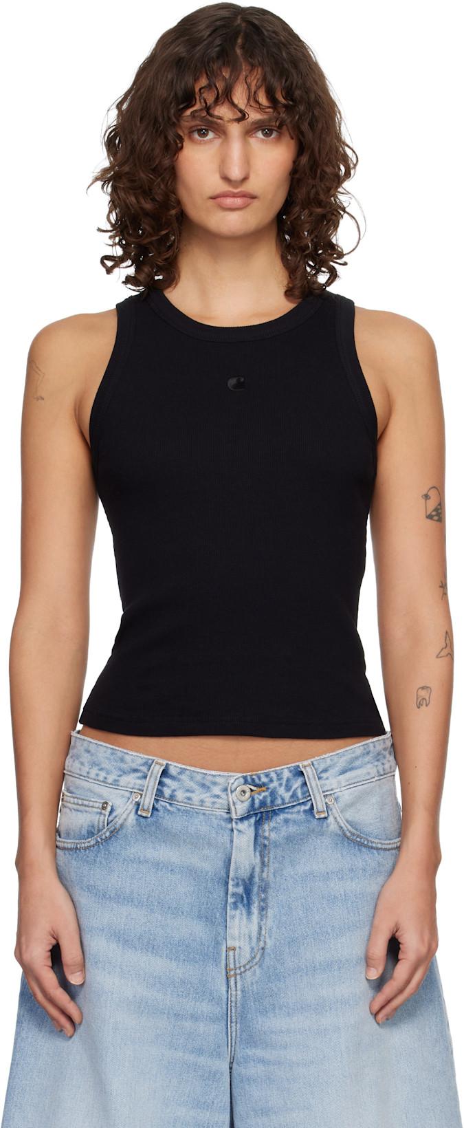 Black Philips A-Shirt Tank Top by CARHARTT WIP
