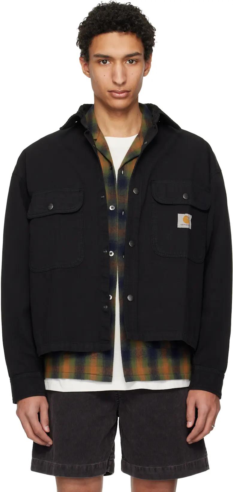 Black Prescott Overshirt by CARHARTT WIP