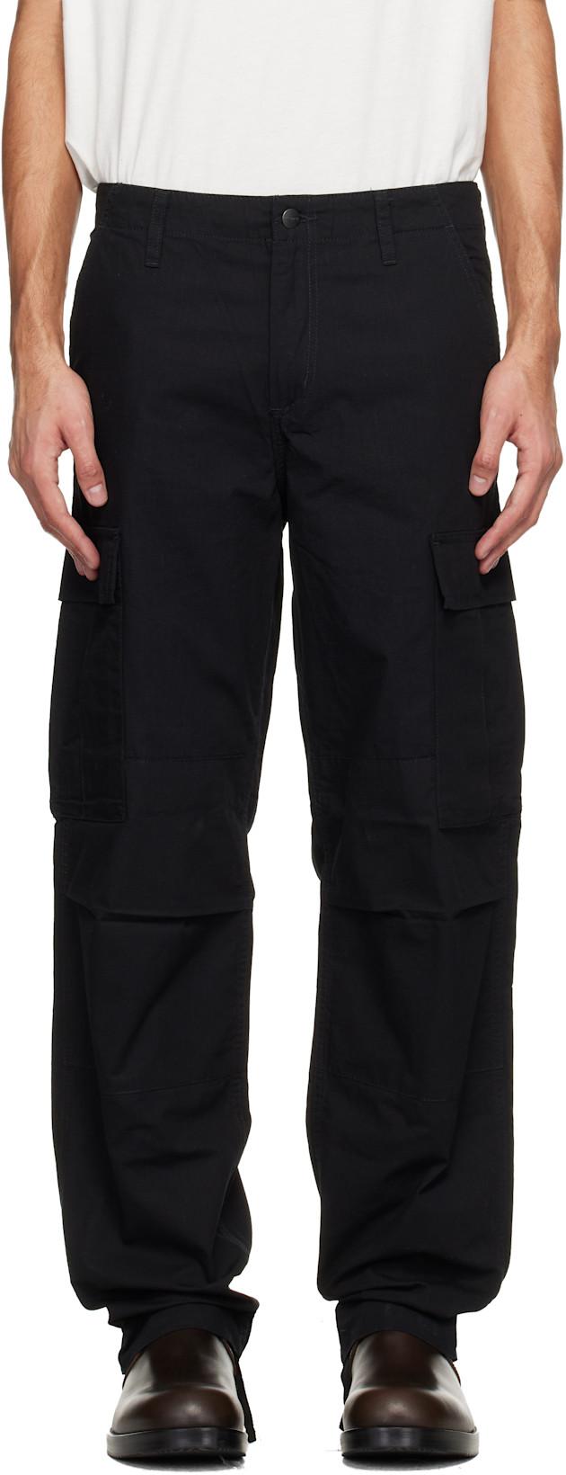 Black Regular Cargo Pants by CARHARTT WIP
