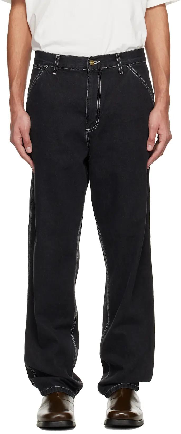 Black Simple Pant Jeans by CARHARTT WIP