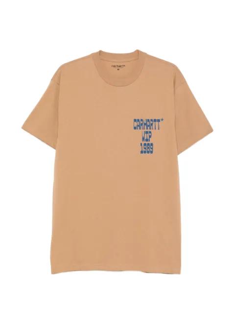 Blocks logo-print T-shirt by CARHARTT WIP