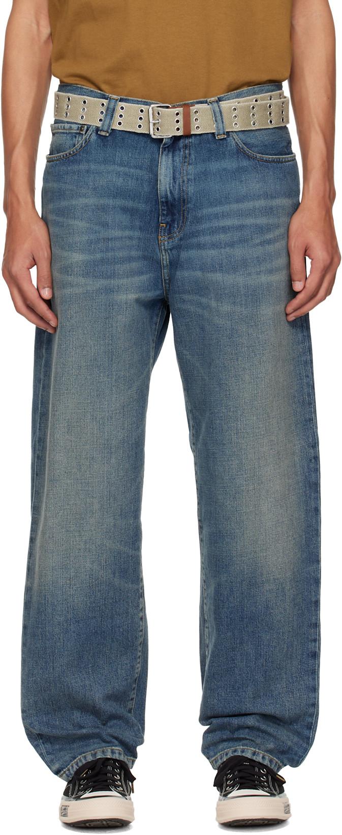 Blue Aaron Jeans by CARHARTT WIP