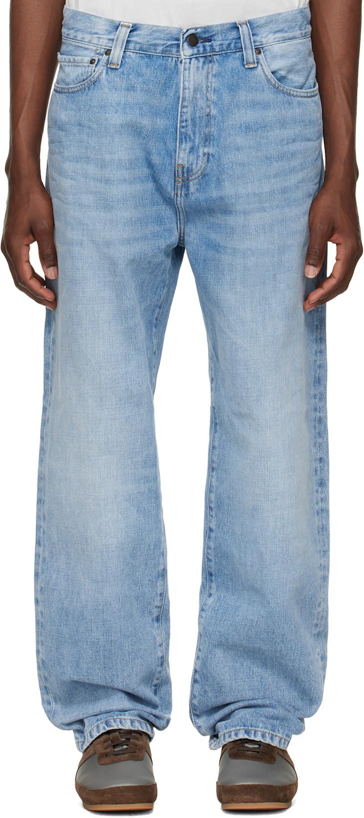 Blue Aaron Jeans by CARHARTT WIP