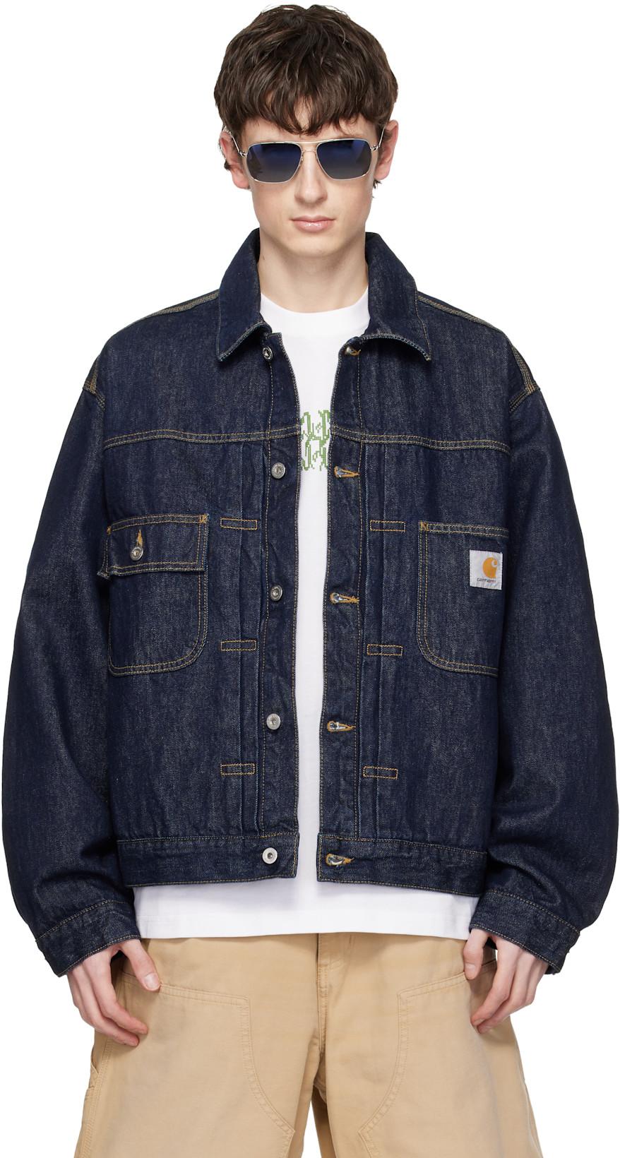 Blue Belmar Denim Jacket by CARHARTT WIP