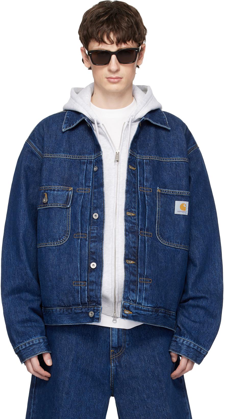 Blue Belmar Denim Jacket by CARHARTT WIP