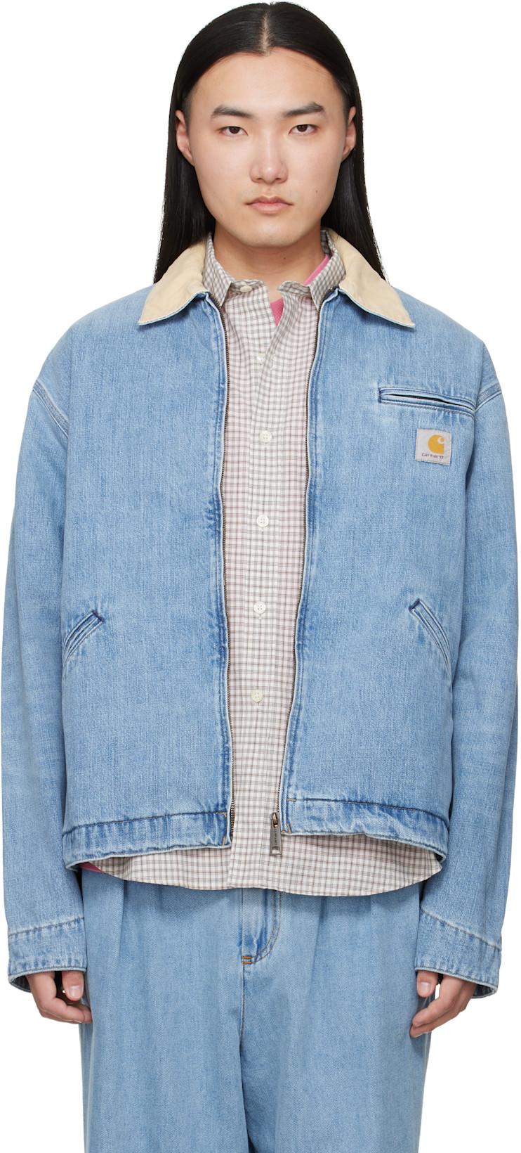 Blue OG Detroit Denim Jacket by CARHARTT WIP