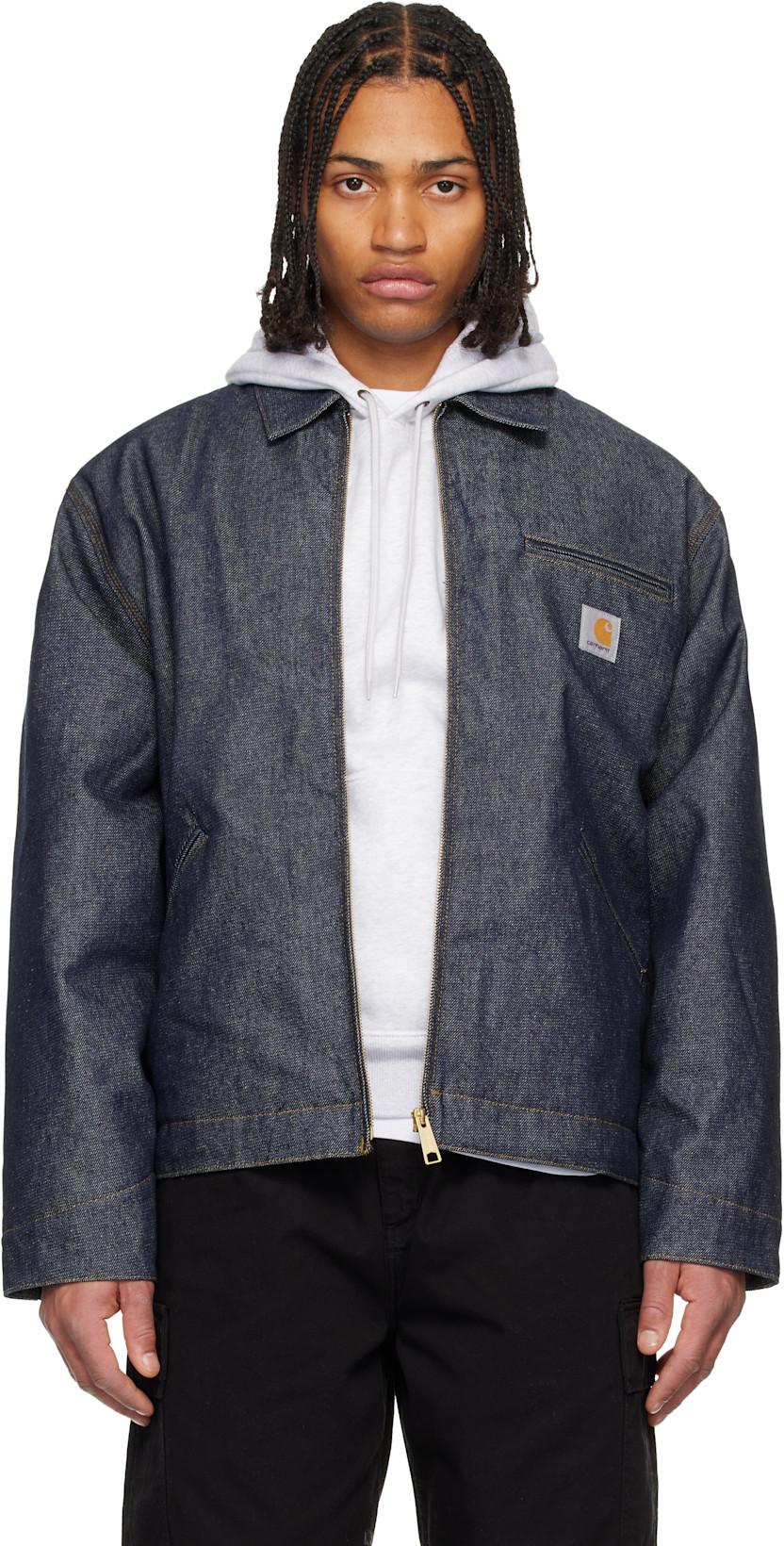 Blue OG Detroit Denim Jacket by CARHARTT WIP