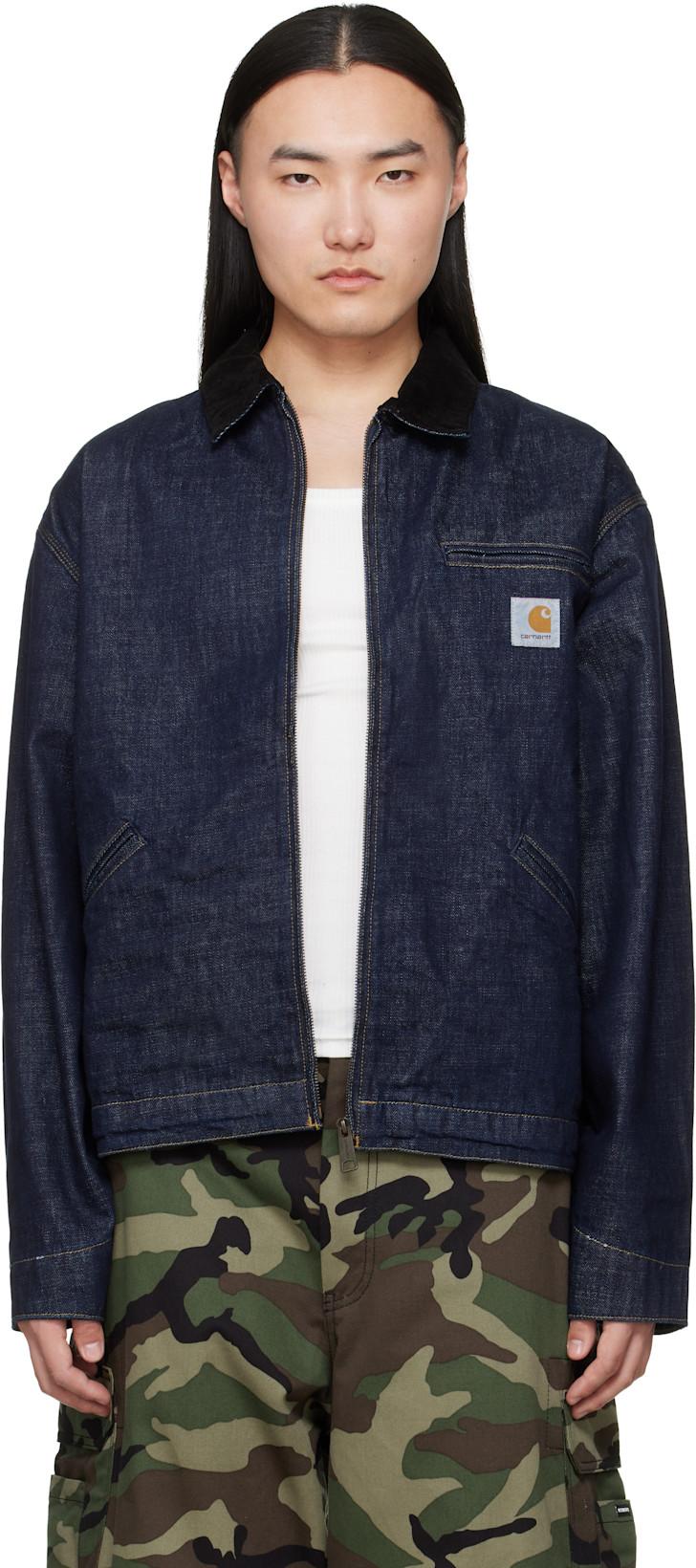 Blue OG Detroit Denim Jacket by CARHARTT WIP