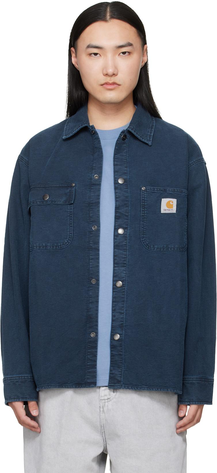 Blue Parrish Corduroy Overshirt by CARHARTT WIP