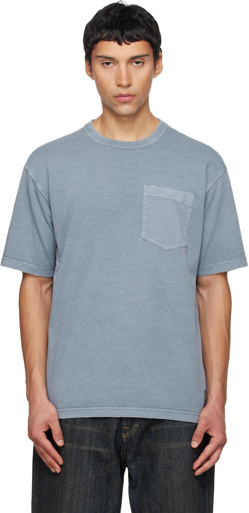 Blue S/S Torion Pocket T-shirt by CARHARTT WIP