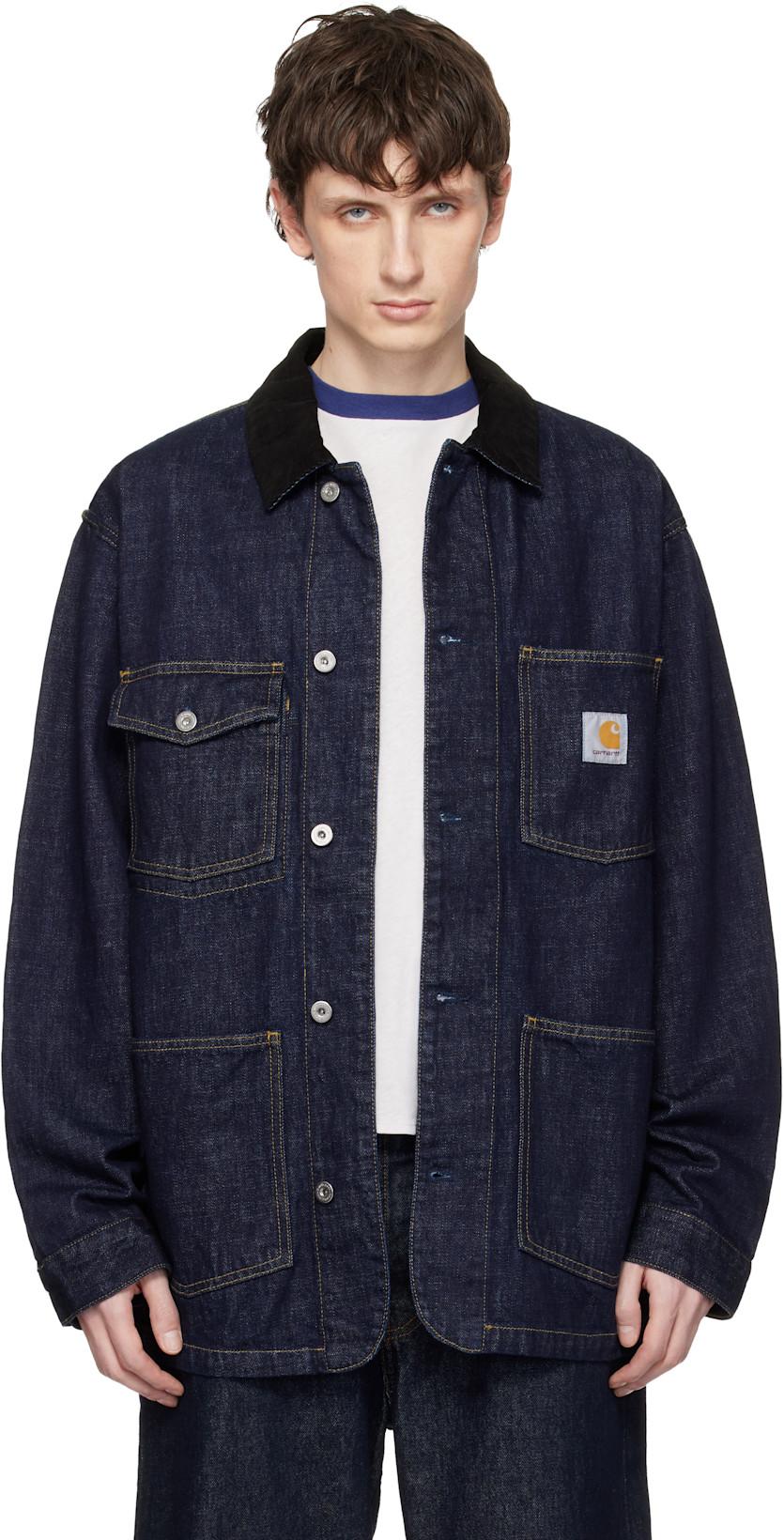 Blue Warren Denim Chore Coat by CARHARTT WIP