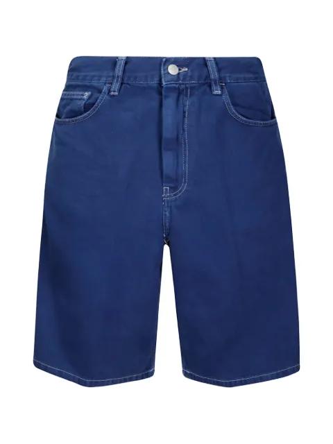 Brandon zip button cotton twill shorts by CARHARTT WIP