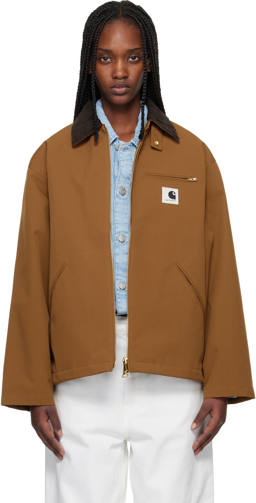 Brown Clark Jacket by CARHARTT WIP