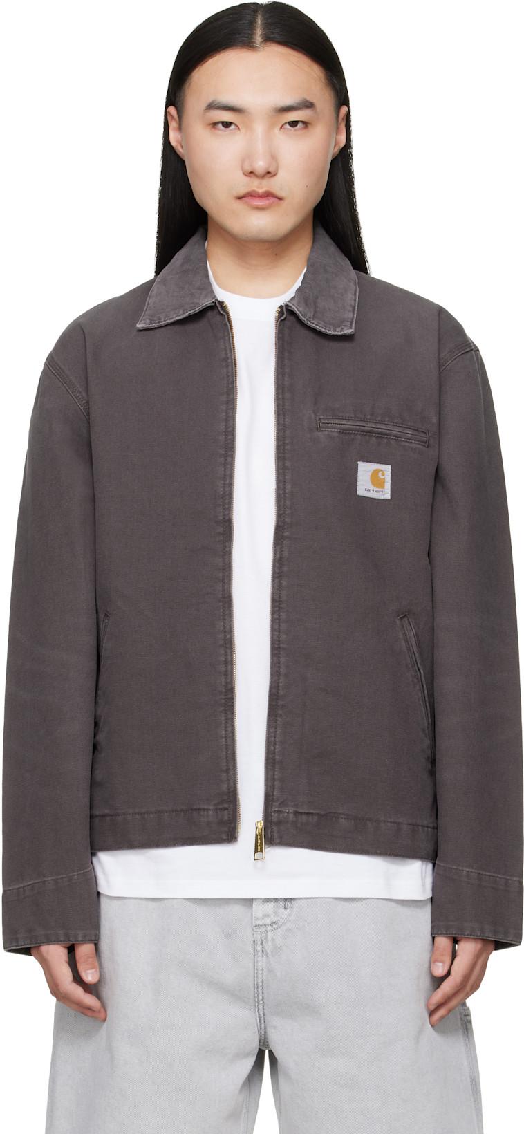 Brown Detroit Jacket by CARHARTT WIP
