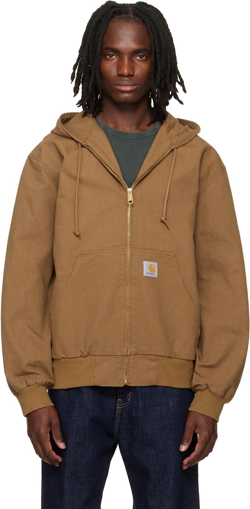 Brown OG Active Jacket by CARHARTT WIP