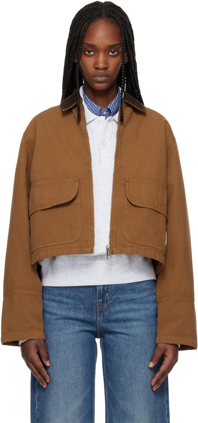 Brown Prescott Jacket by CARHARTT WIP
