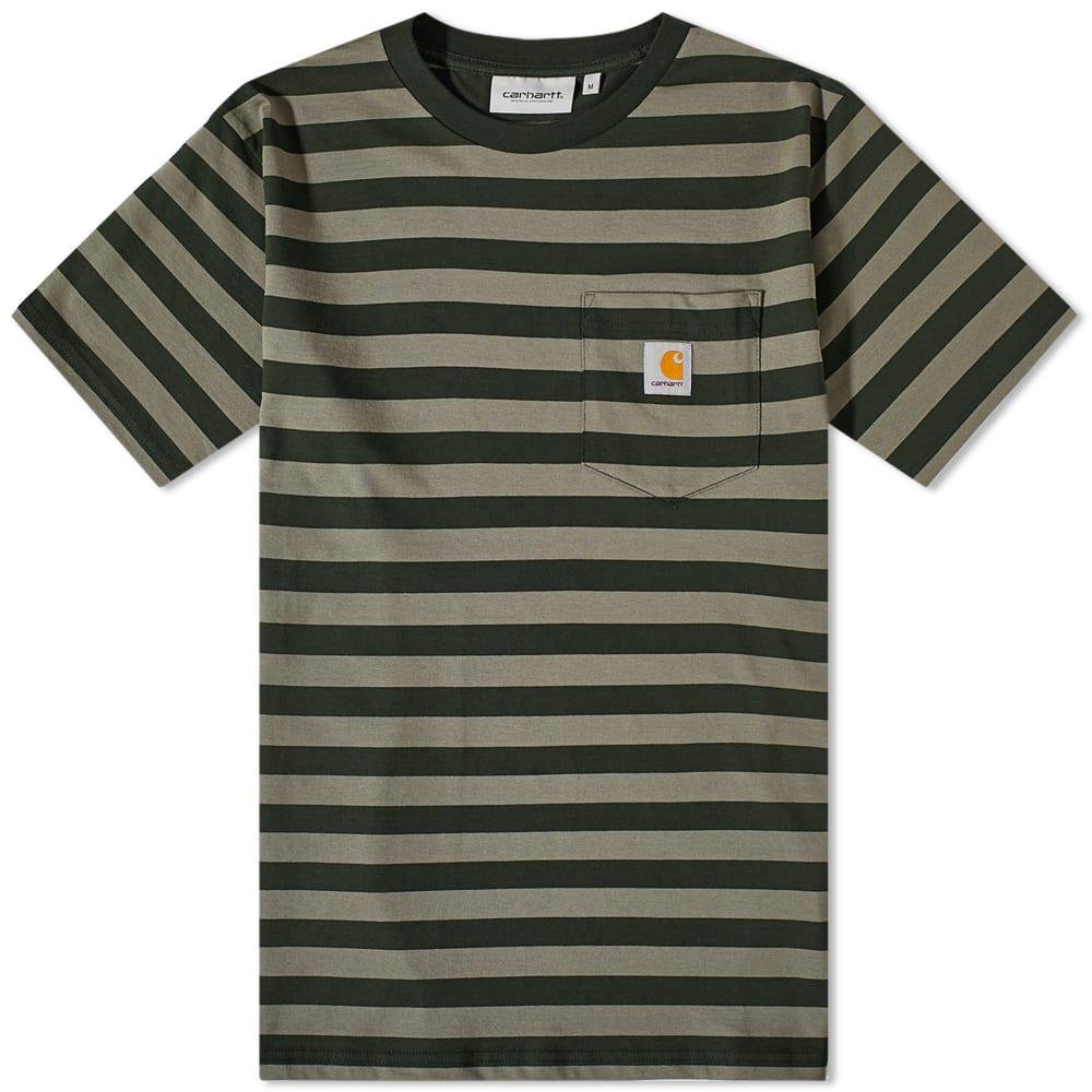 Carhartt WIP Merrick Stripe Pocket T-Shirt by CARHARTT WIP