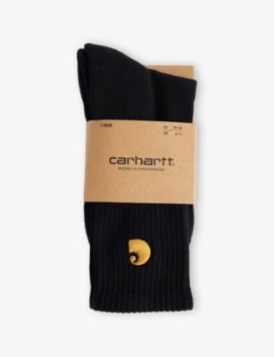 Chase Logo-Embroidered Cotton-Blend Socks by CARHARTT WIP