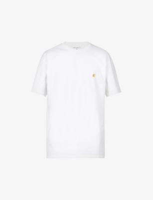 Chase brand-embroidered cotton-jersey T-shirt by CARHARTT WIP