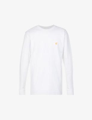Chase logo-embroidered cotton-jersey T-shirt by CARHARTT WIP