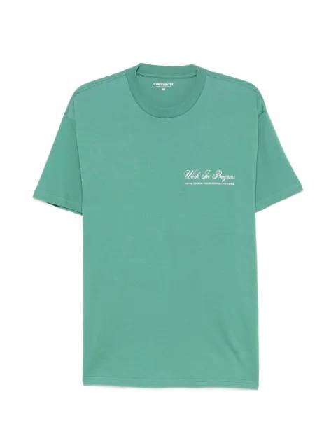 Cloud Heart logo-print T-shirt by CARHARTT WIP