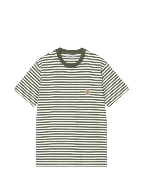 Ezra logo striped pocket T-shirt by CARHARTT WIP