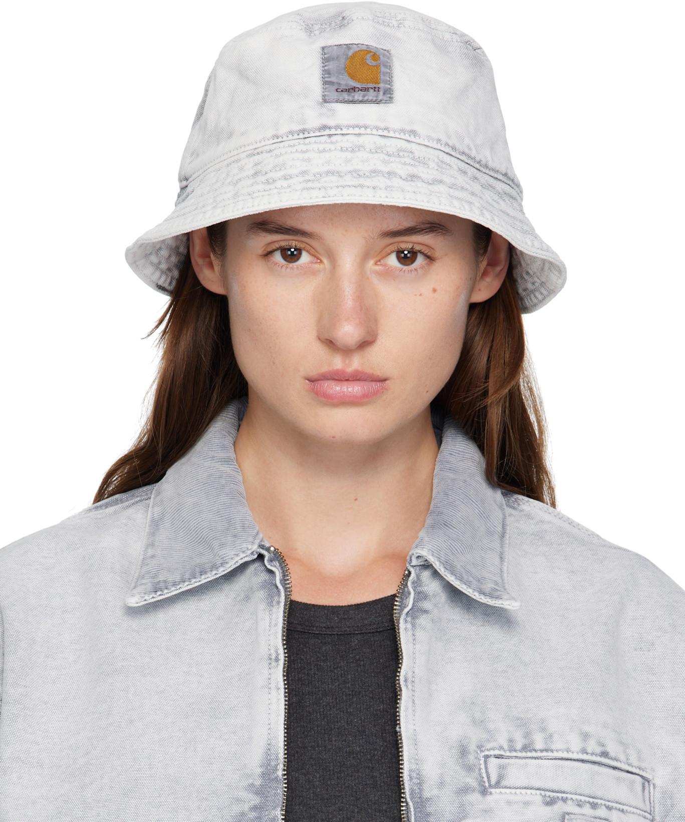 Gray Bane Bucket Hat by CARHARTT WIP